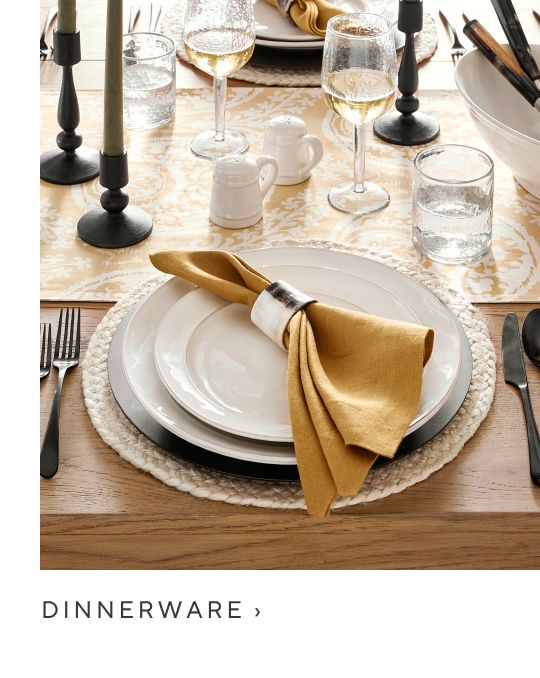 Dinnerware